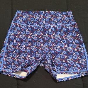 Buffbunny Floral Blue Women's Shorts